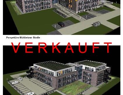 Visualisierung Gebäudekomplex ...