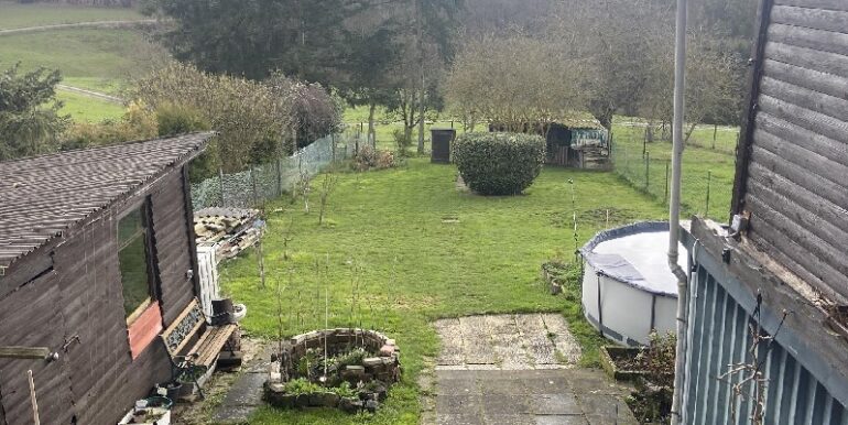 Hinterer Teil Garten ...