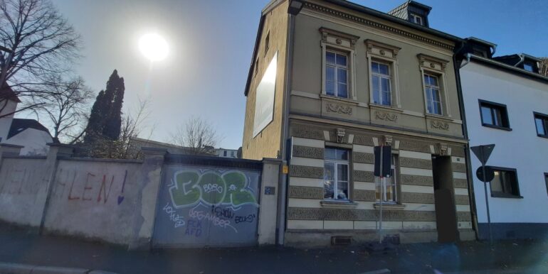 Straßenansicht links