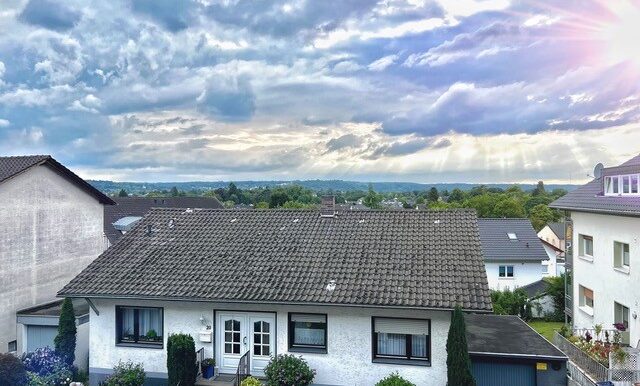 Weitblick von der Dachterrasse ...